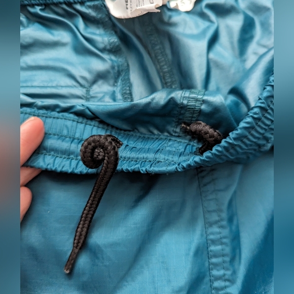 Vintage Helly Hansen rain pants Green teal Size medium - Picture 4 of 9